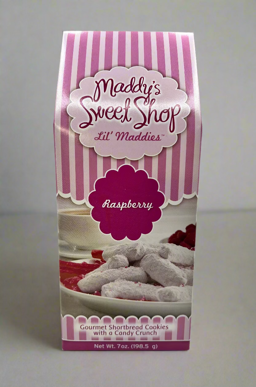 Maddie's Sweet Shop - Raspberry Shortbread Cookies
