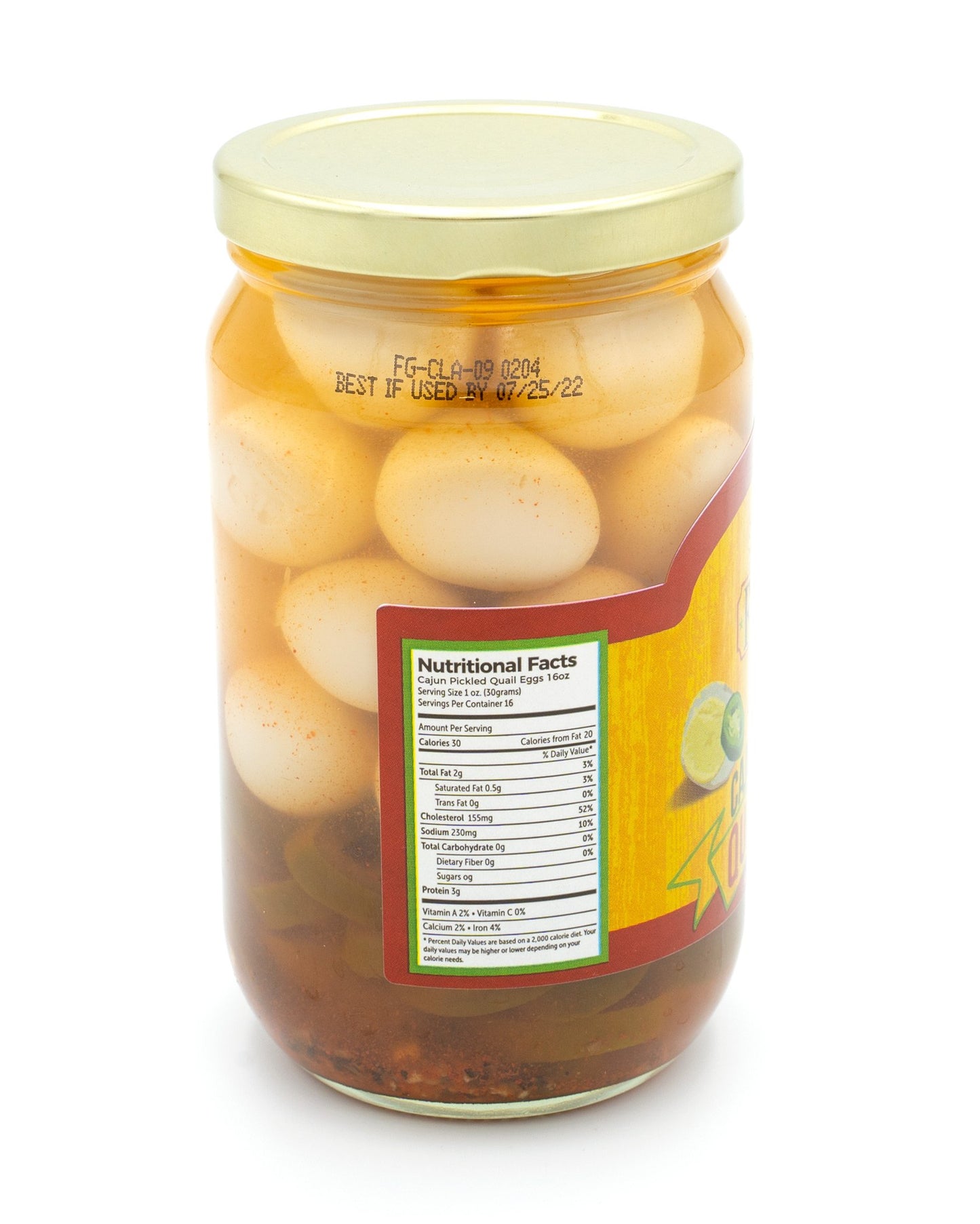 7 Farms - Cajun Pickled Quail Eggs