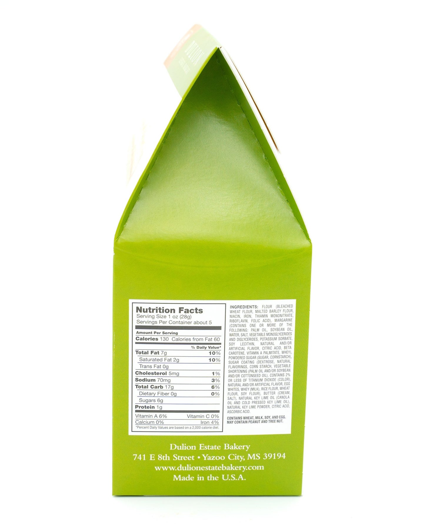 Dulion Estate Bakery - Key Lime Cookie Straws