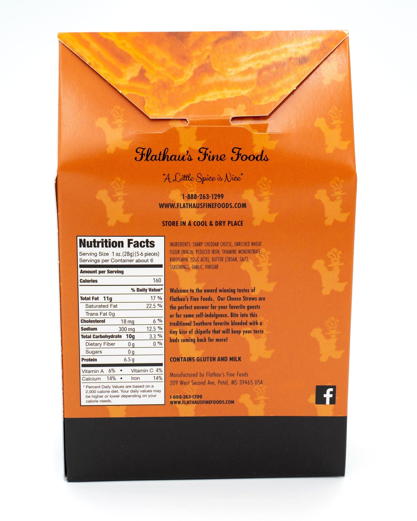 Flathau's Fine Foods - Sharp Cheddar Cheese Straws
