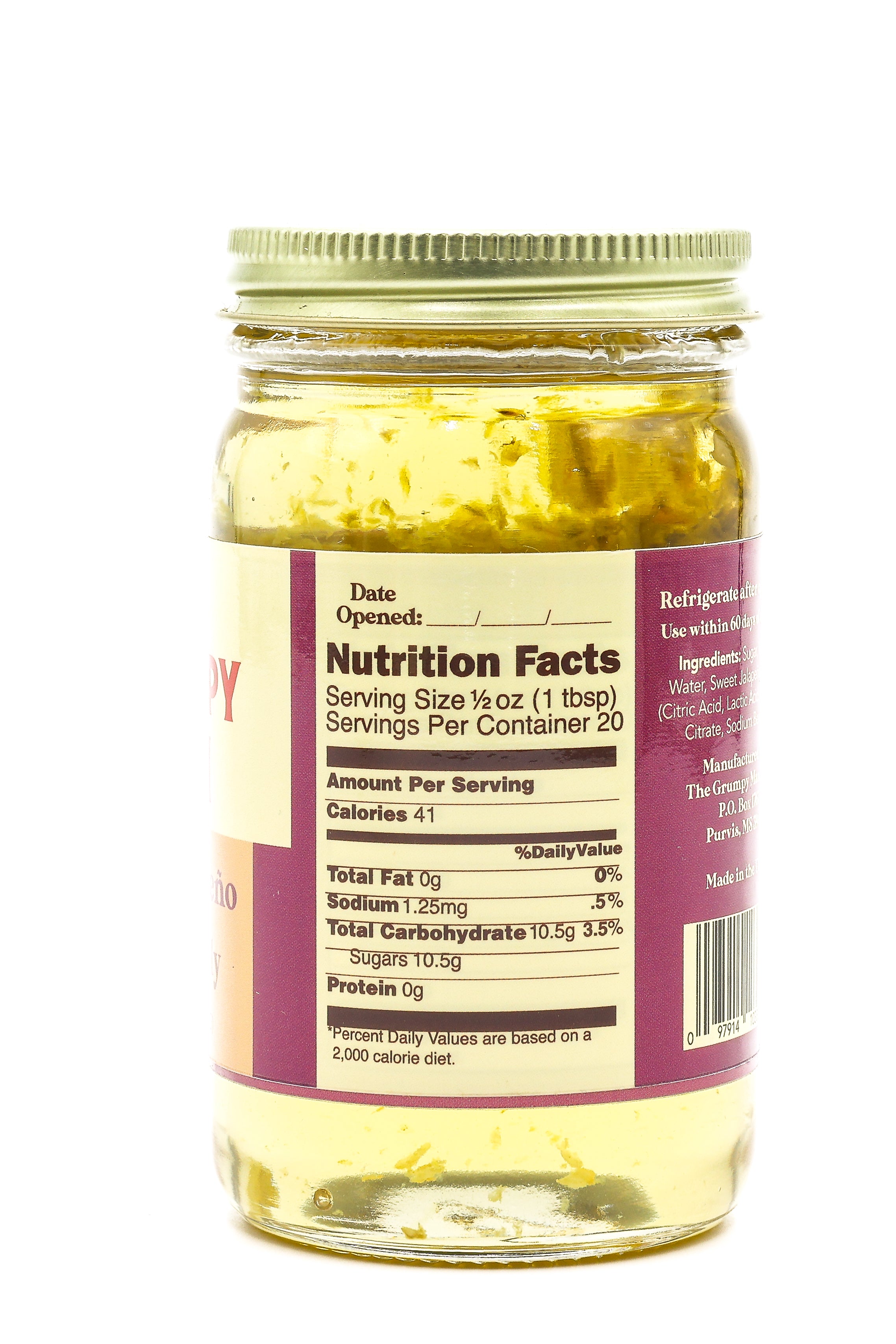 Pepper Jelly from Grumpy Man Foods