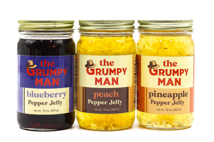 Summer Pepper Jelly (Peachy, Pineapple & Blueberry)