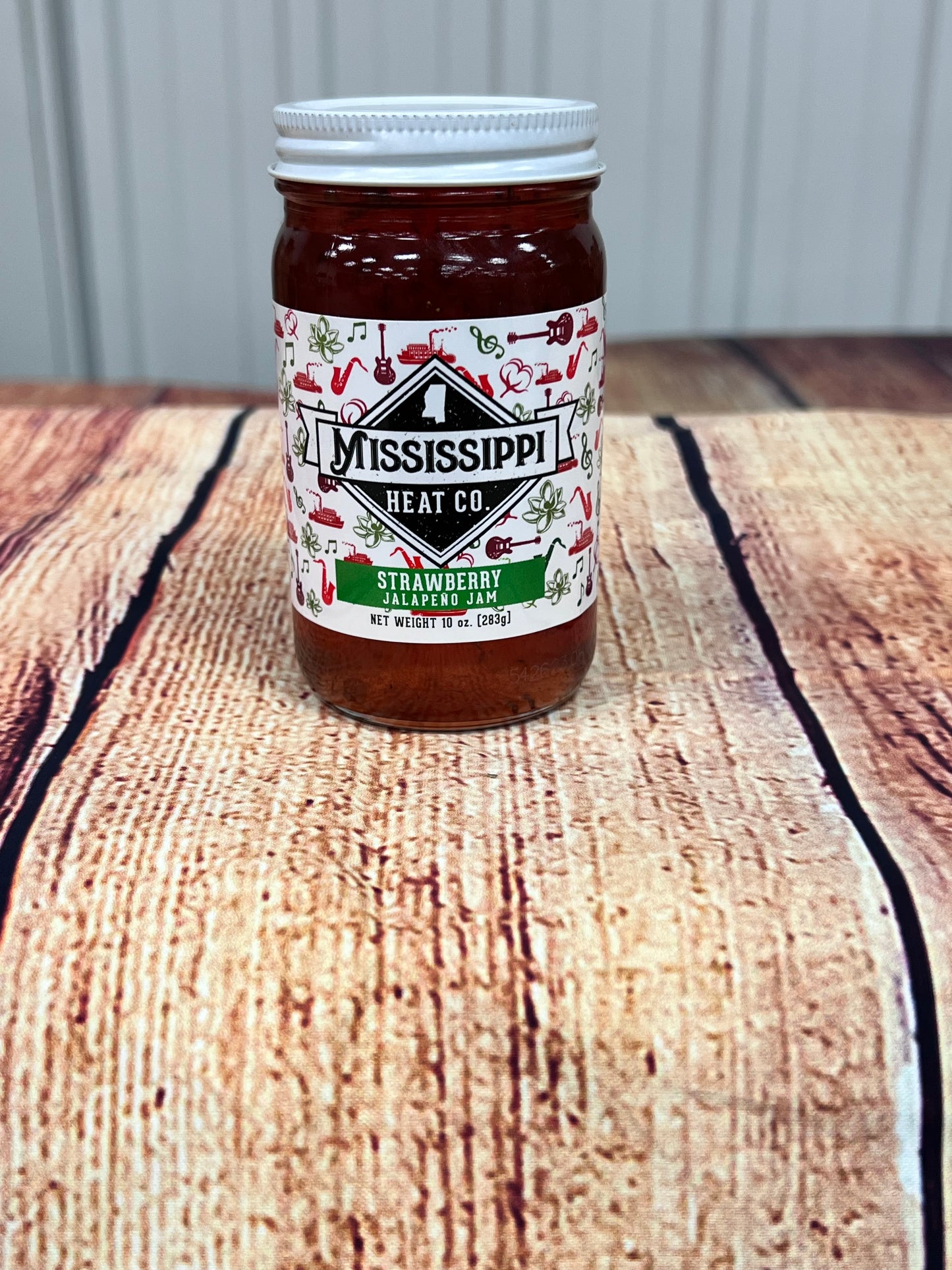 MS Heat Co Strawberry Jalapeno Pepper Jam