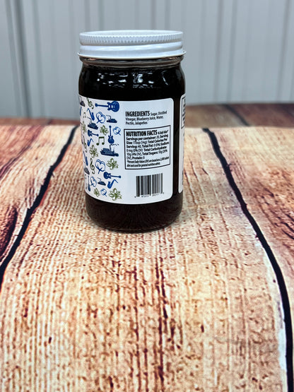 MS Heat Co Blueberry Jalapeno Pepper Jelly