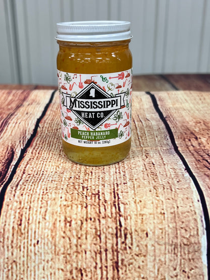 MS Heat Co Peach Habanero Pepper Jelly