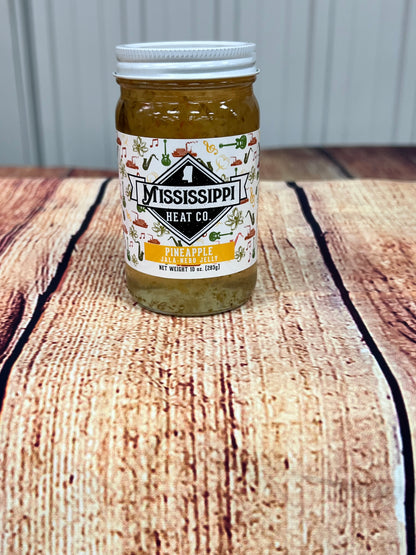 MS Heat Co Pineapple Jala-Nero Pepper Jelly