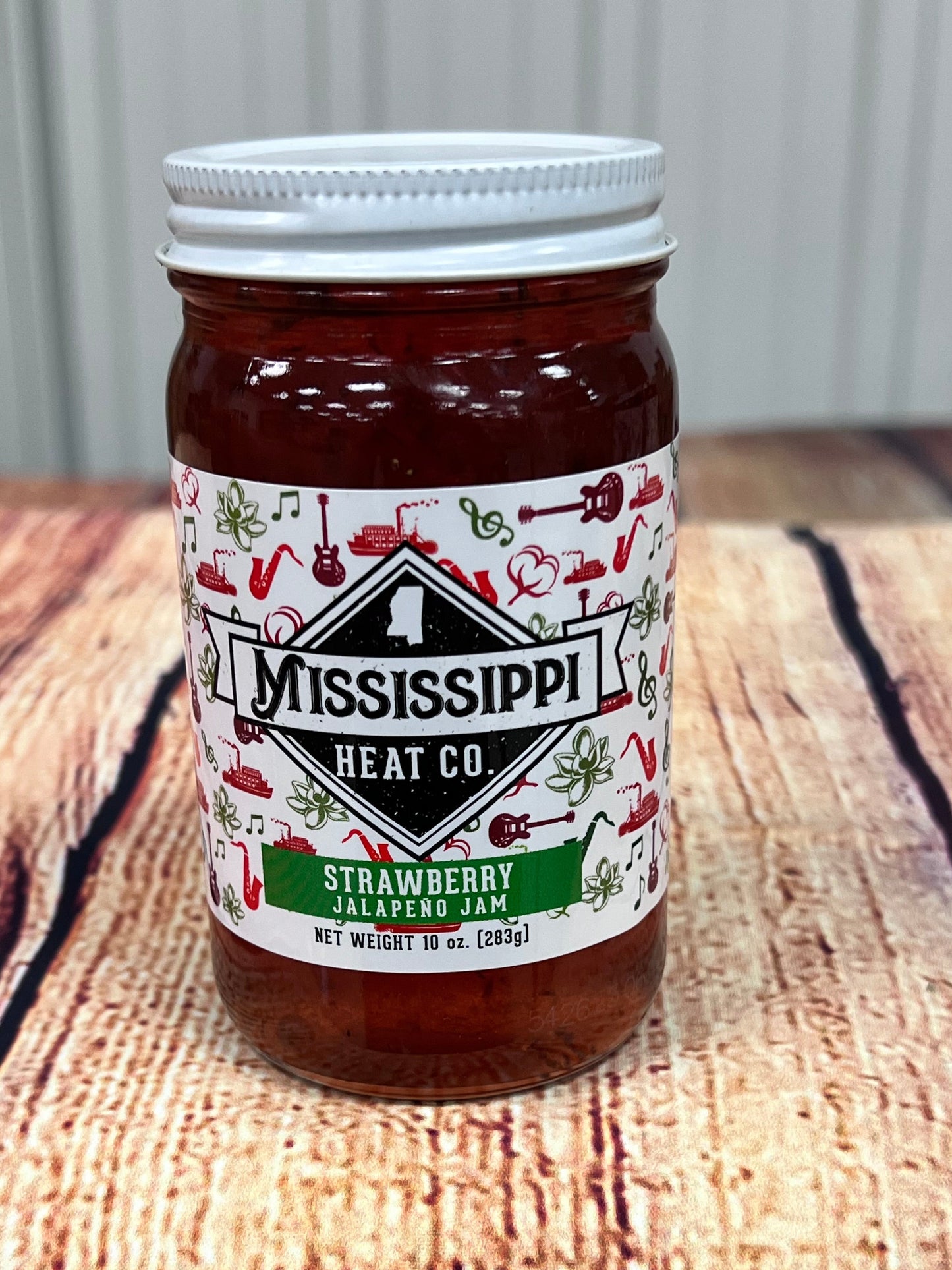 MS Heat Co Strawberry Jalapeno Pepper Jam
