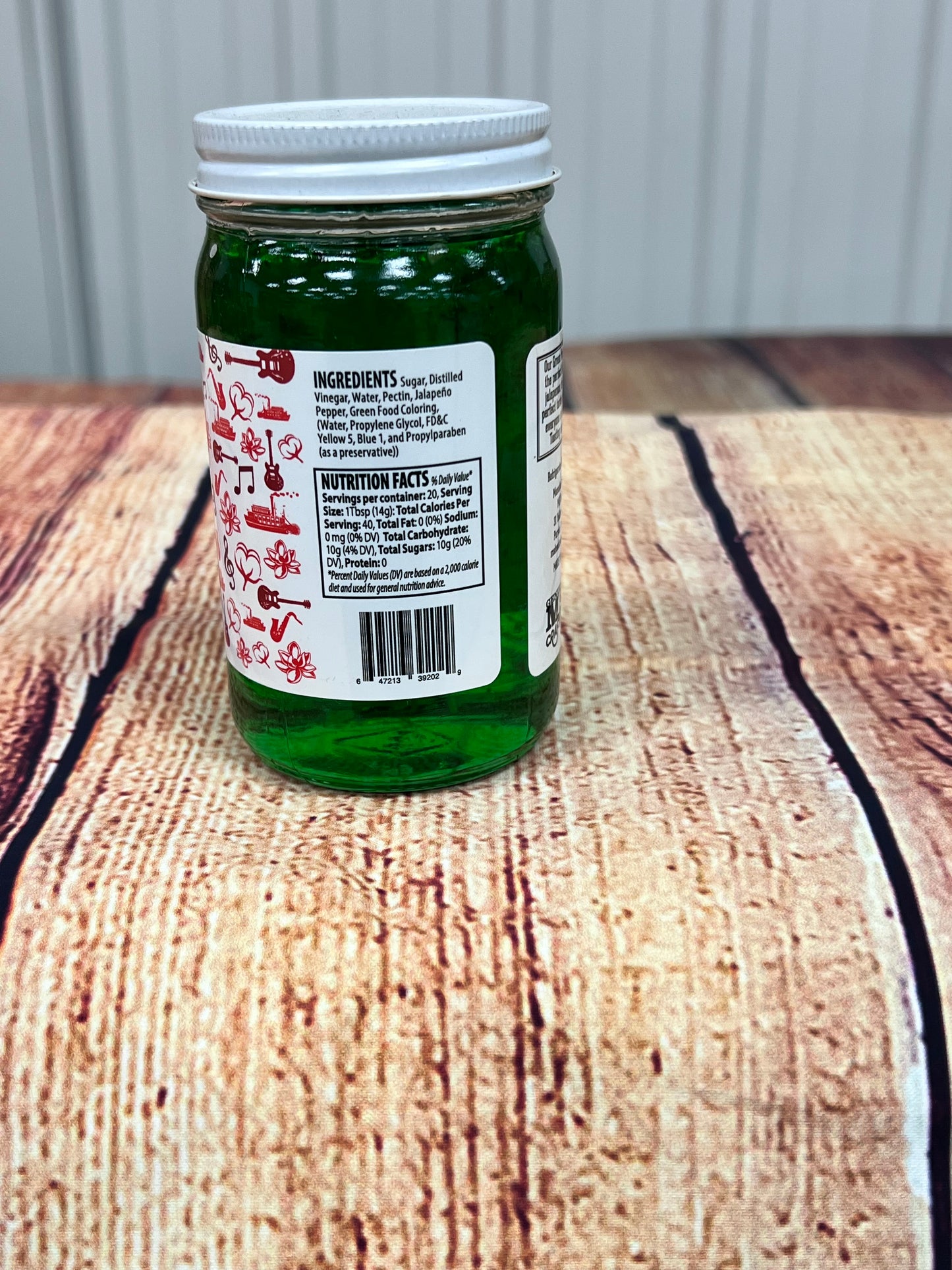 MS Heat Co Green Pepper Jelly