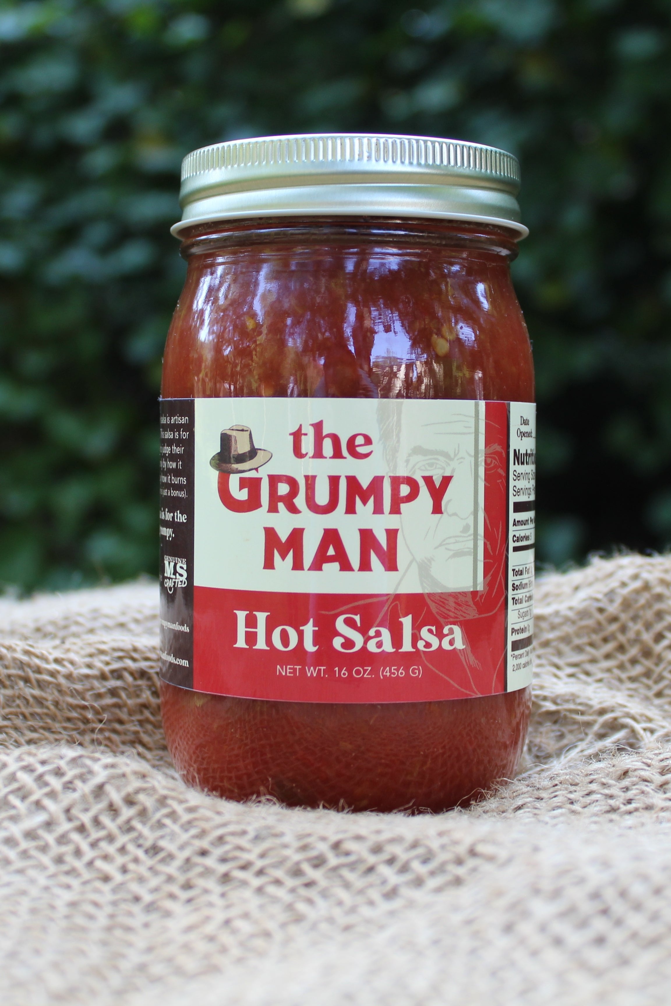 Salsa from Grumpy Man Foods