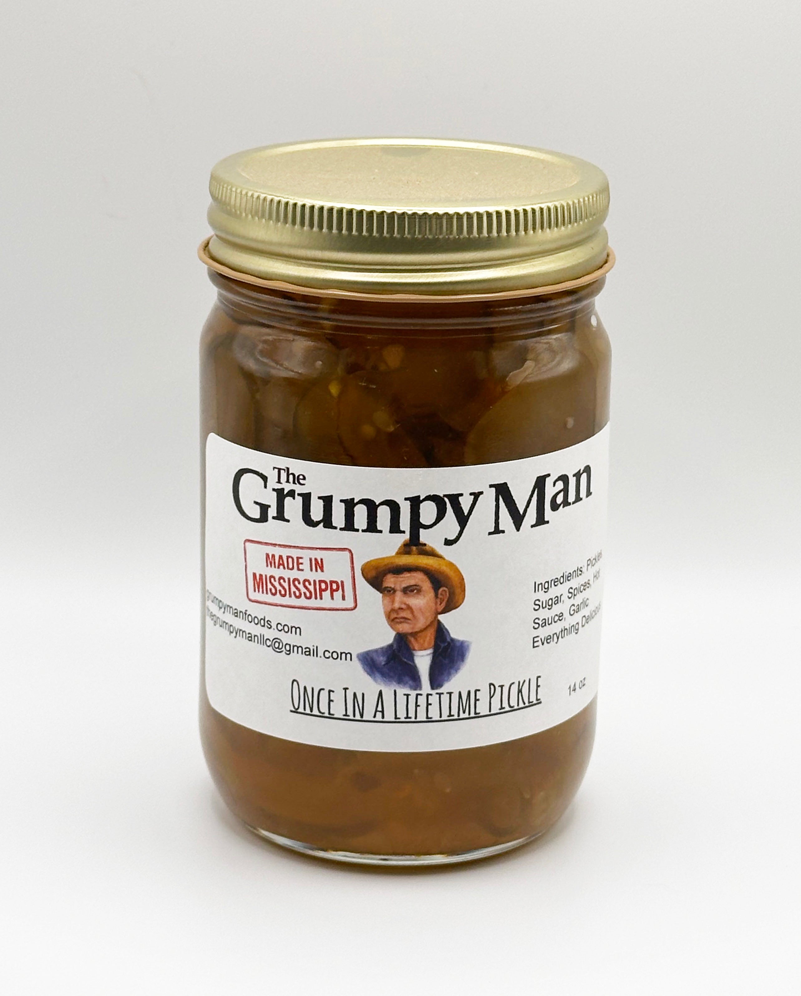 Once In A Lifetime Pickle – Grumpy Man Foods