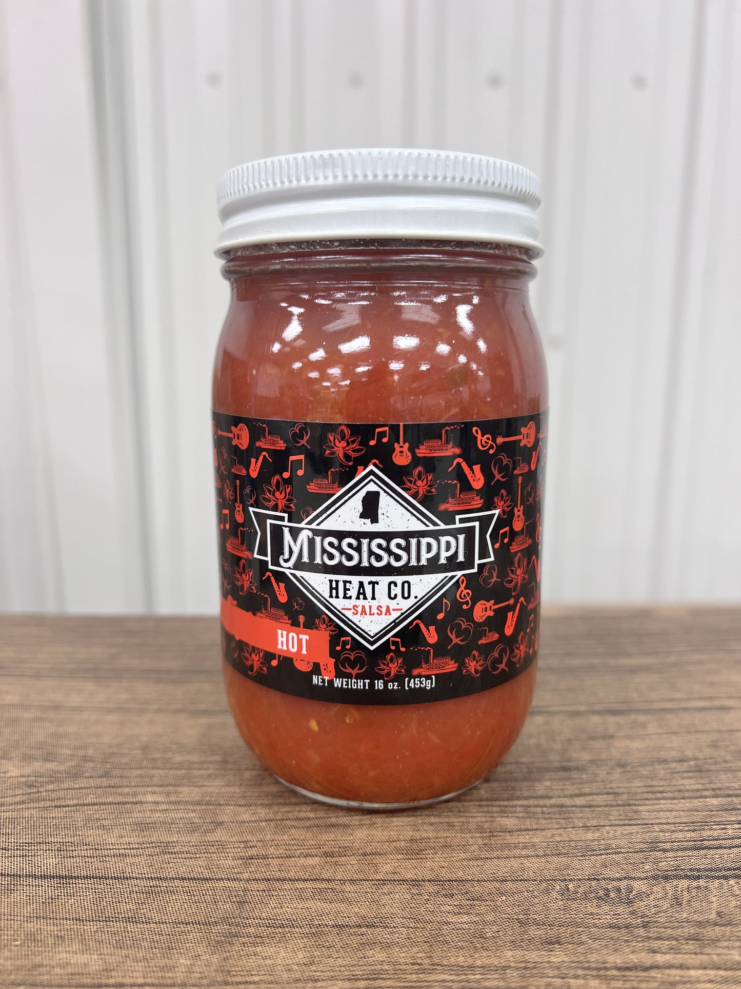 Mississippi Heat Co Salsa - Hot