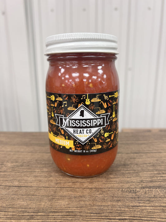 Mississippi Heat Co Salsa - Medium