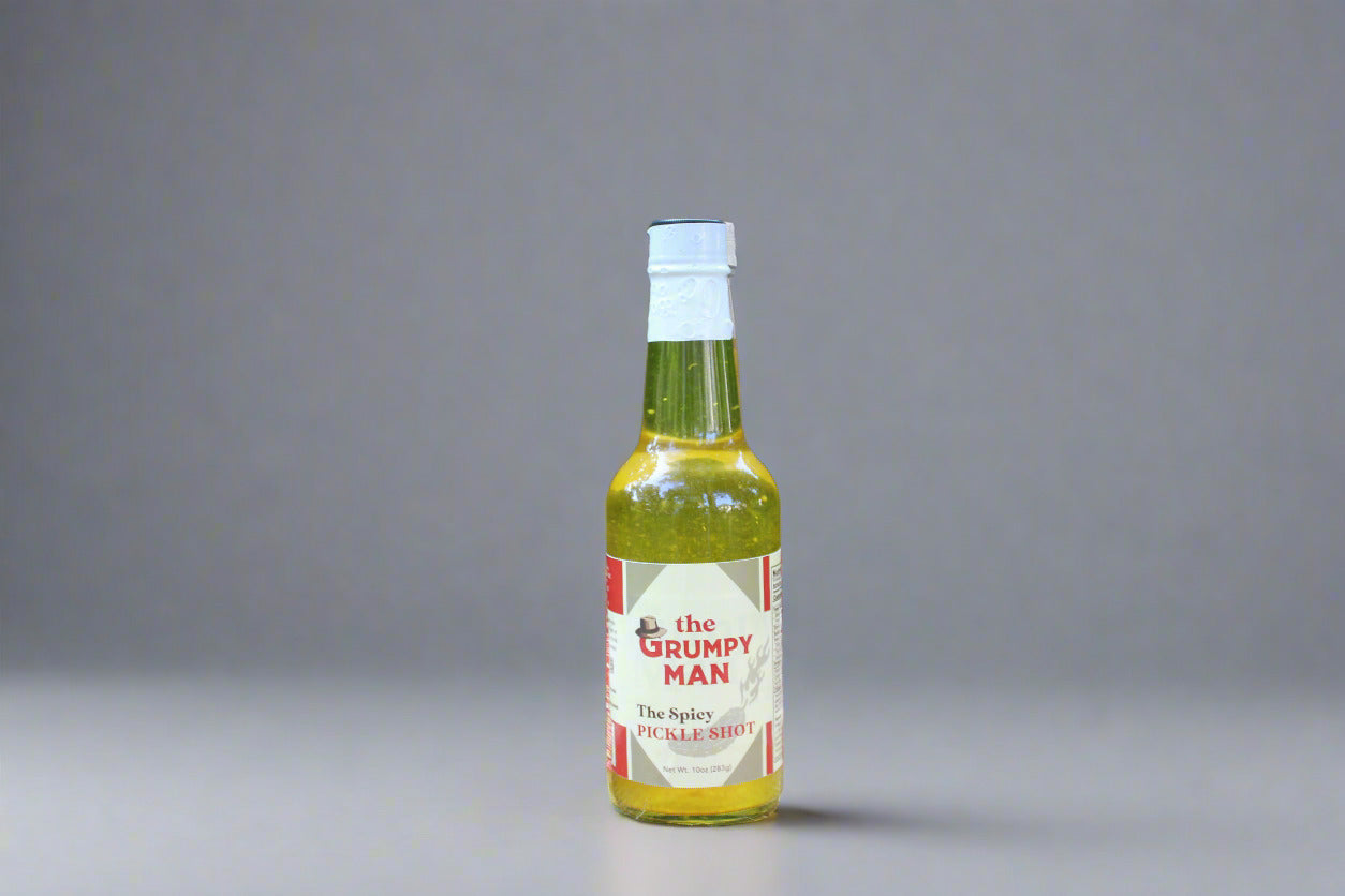Spicy Pickle Shot – Grumpy Man Foods