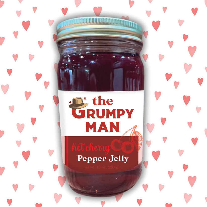 Hot Cherry Pepper Jelly – Grumpy Man Foods