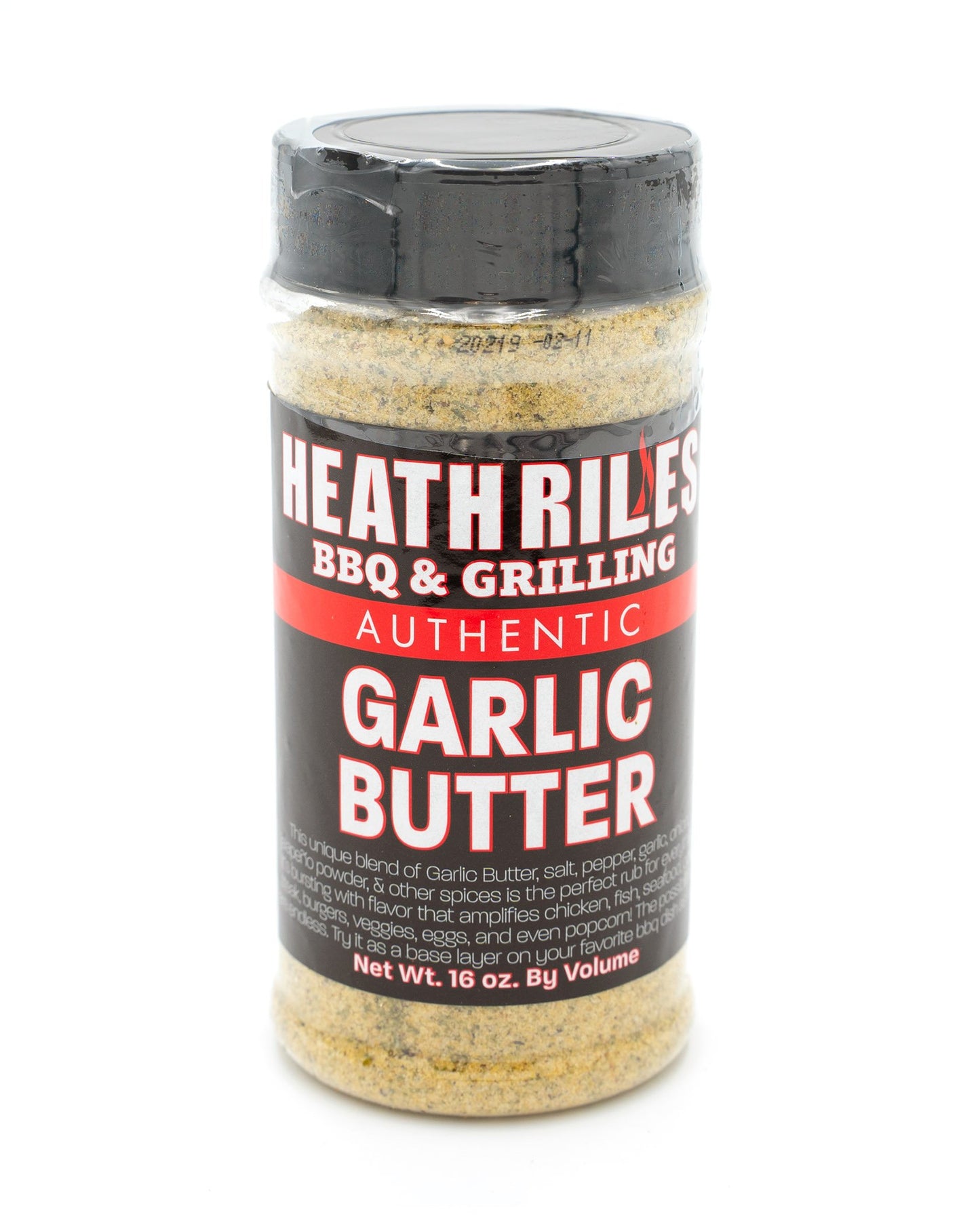 Heath Riles BBQ 16 oz Garlic Butter Rub Seasonings • Price »