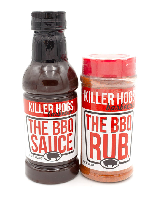 Killer Hogs - 2 Pack (BBQ Sauce & BBQ Rub)