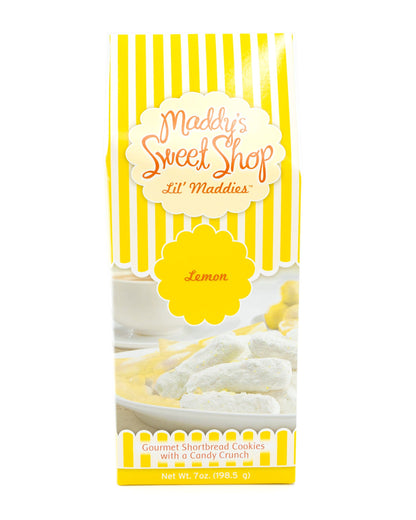 Maddie's Sweet Shop - Lemon Shortbread Cookies