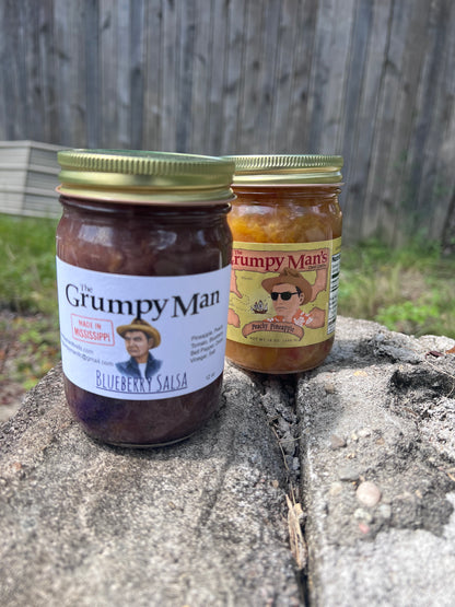 Peachy Pineapple Salsa & Blueberry Salsa