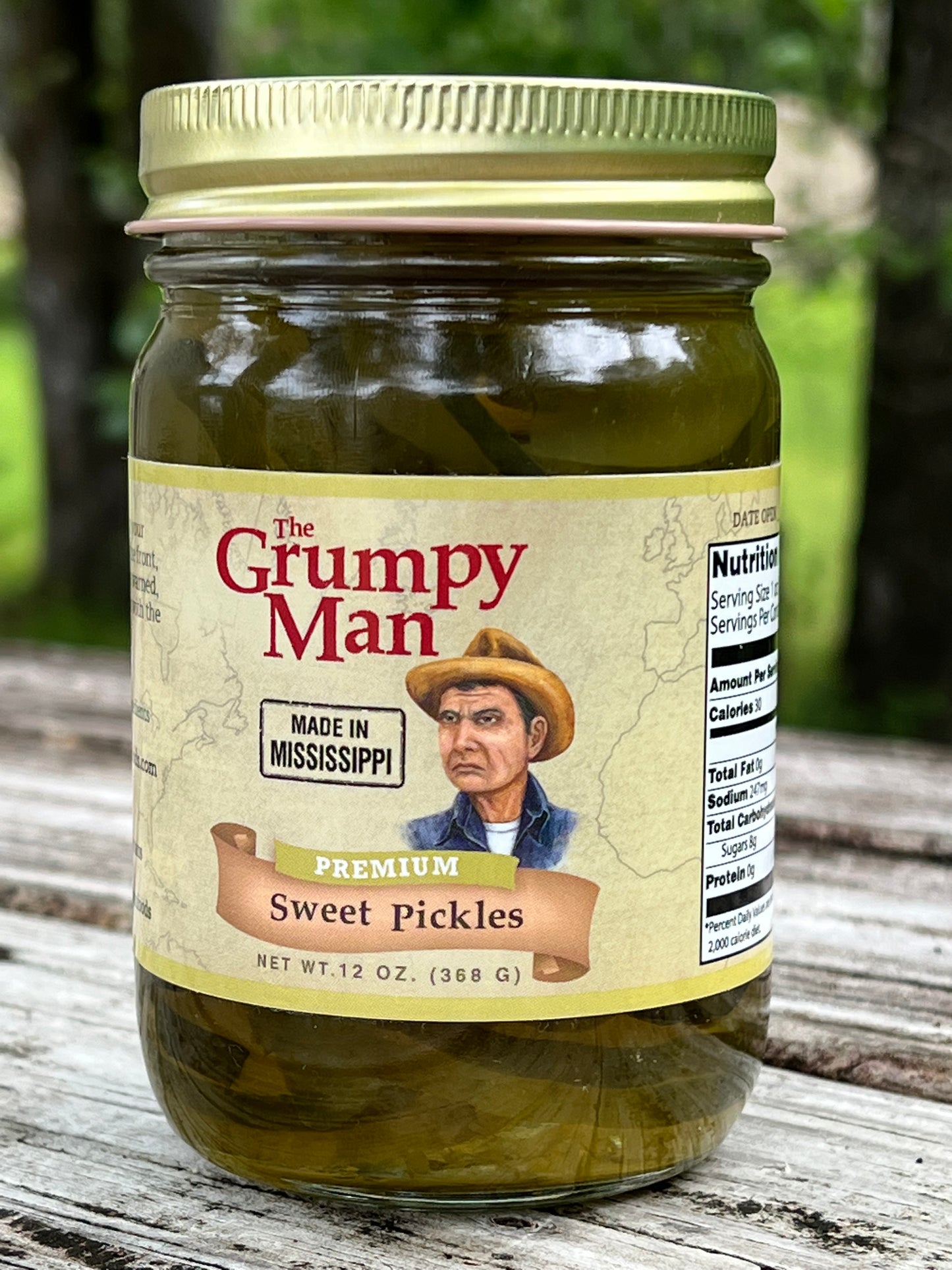 sweet pickles, made slow, made to love
