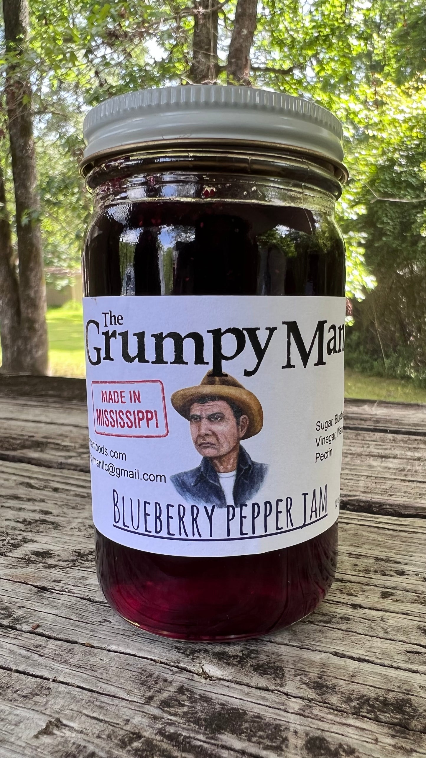 Blueberry Pepper Jam